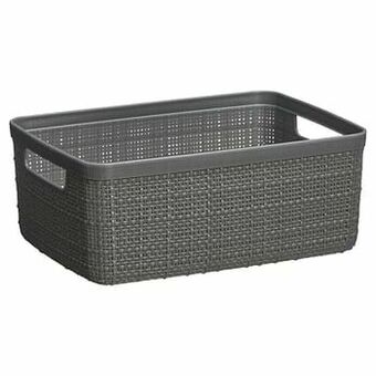 Mand Jute Antraciet