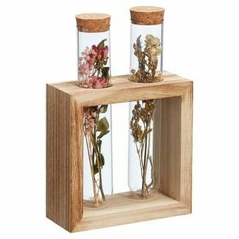 Kwantum Bloem In Reageerbuis Bruin aanbieding