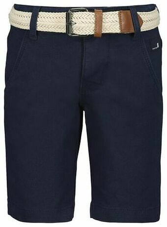 HEMA Kindershort Donkerblauw (donkerblauw)