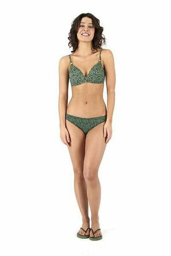 HEMA HEMA Dames Bikinislip Legergroen (legergroen) aanbieding