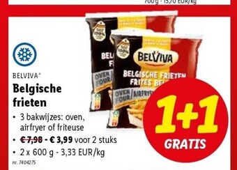 Lidl Belgische frieten aanbieding