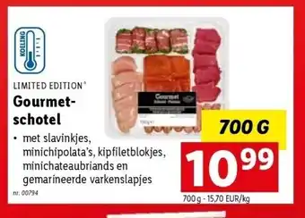 Gourmet- schotel