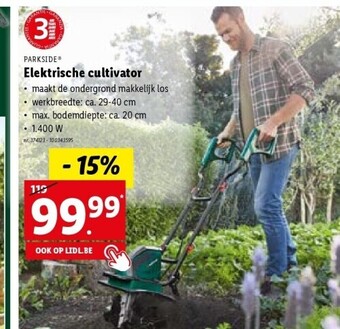 Lidl Elektrische cultivator aanbieding