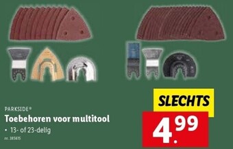Lidl Toebehoren voor multitool aanbieding