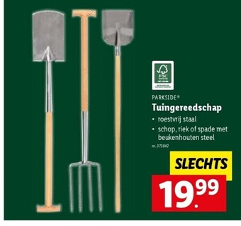 Lidl Tuingereedschap aanbieding