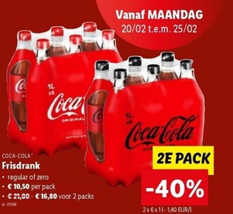 Lidl Frisdrank aanbieding