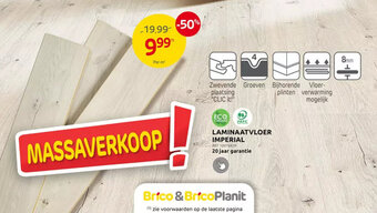 Brico Laminaatvloer Imperial aanbieding