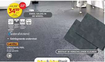 Brico CanDo Vinyltegel Feel aanbieding