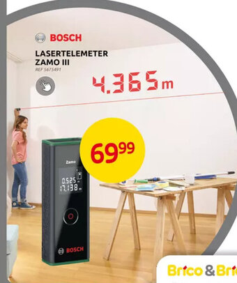 Brico Bosch lasertelemeter zamo III aanbieding