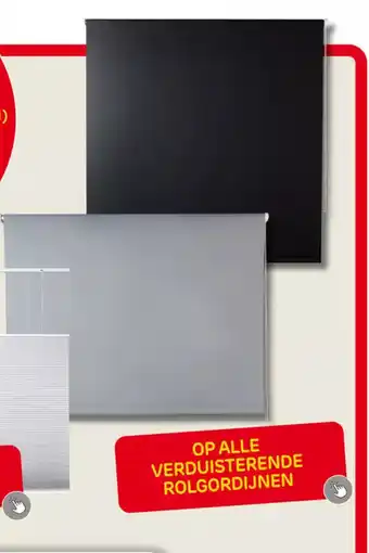 Brico Verduisterende rolgordijnen aanbieding