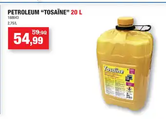Hubo Petroleum "tosaine" 20 liter 188643 aanbieding