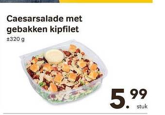 Bon Ap Caesarsalade met gebakken kipfilet aanbieding
