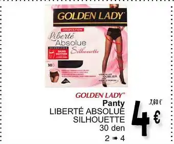 Cora Golden lady panty aanbieding