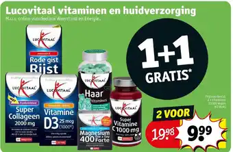 Lucovitaal vitaminen C1000 vegan 2 x 60 stuks
