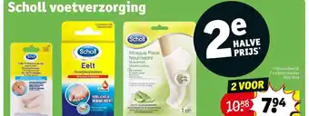Kruidvat Scholl voetverzorging 2 x voetenmasker aloe vera 2 voor aanbieding