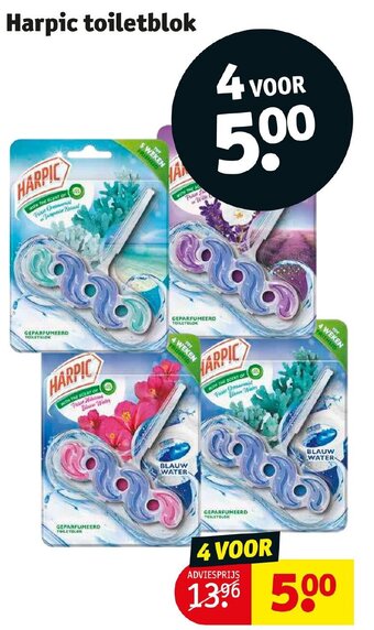Kruidvat Harpic toiletblok aanbieding
