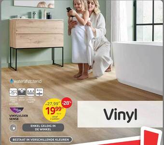 Brico Vinylvloer sense aanbieding