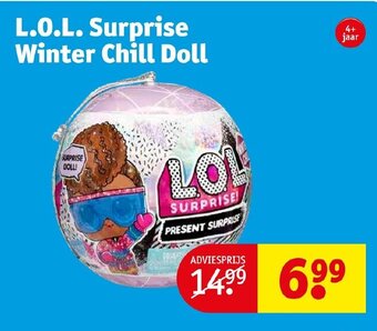 Kruidvat L.O.L. surprise winter chill doll aanbieding