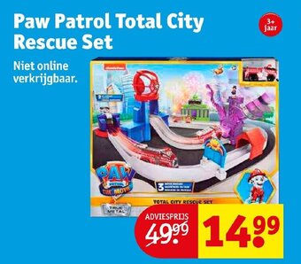 Kruidvat Paw patrol total city rescue set aanbieding
