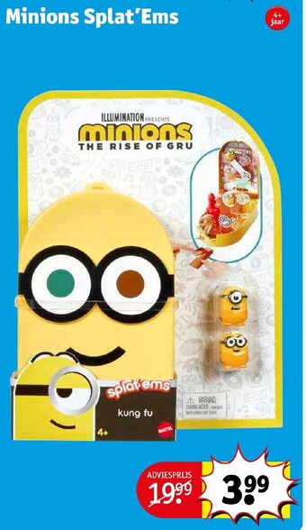 Minions splat'ems