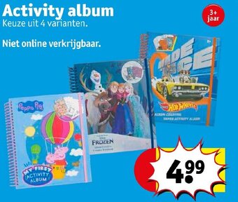 Kruidvat Activity album aanbieding