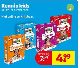 Kruidvat Kennis kids aanbieding