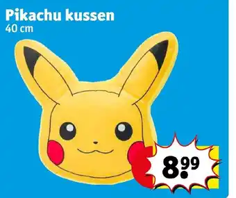 Kruidvat Pikachu kussen 40cm aanbieding