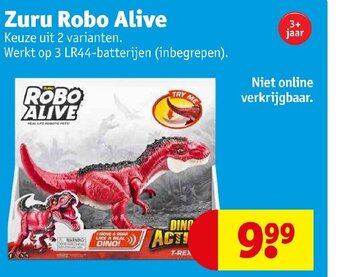Kruidvat Zuru robo alive aanbieding
