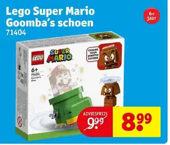 Kruidvat Lego super mario goomba's schoen 71404 aanbieding