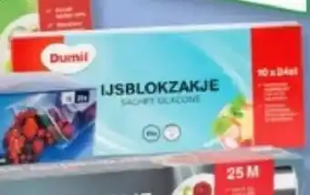Big Bazar Dumil keukenfolies en -zakjes Ijsblokzakjes 10x24 stuks aanbieding