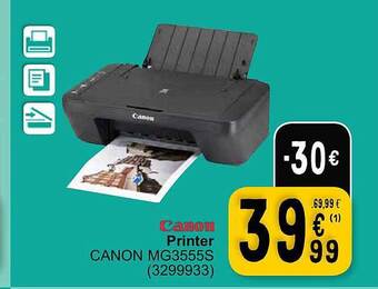 Cora Canon printer aanbieding
