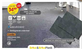 Brico Vinyltegel feel aanbieding