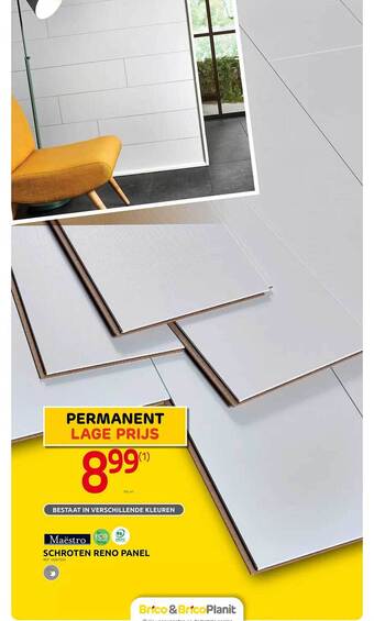 Brico Schroten reno panel aanbieding