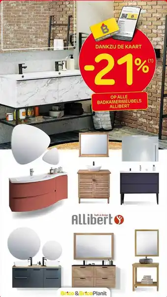 Brico Badkamermeubels allibert aanbieding