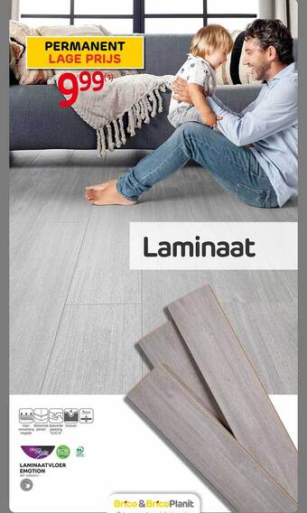 Brico Laminaatvloer emotion aanbieding
