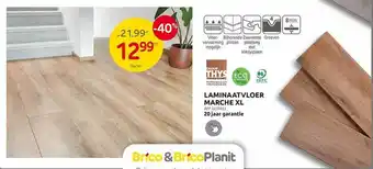 Brico Laminaatvloer marchie xl aanbieding