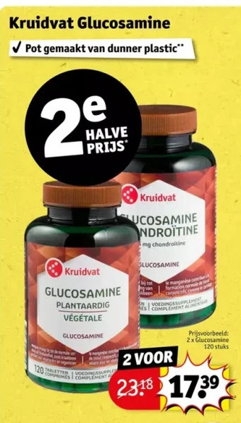 Kruidvat Kruidvat glucosamine aanbieding