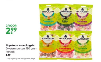 Big Bazar Napoleon snoepkogels aanbieding
