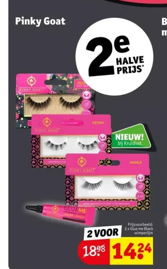 Kruidvat Pinky goat aanbieding