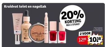 Kruidvat Kruidvat teint en nagellak aanbieding