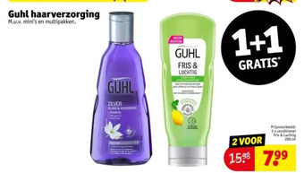 Kruidvat Guhl haarverzorging aanbieding