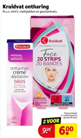 Kruidvat Kruidvat ontharing aanbieding