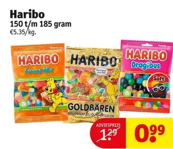 Kruidvat Haribo aanbieding