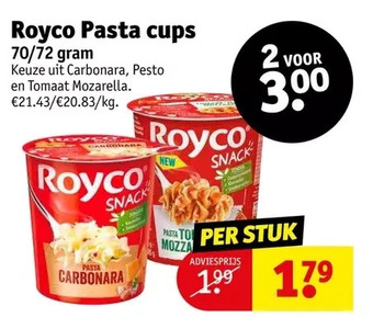 Royco pasta cups