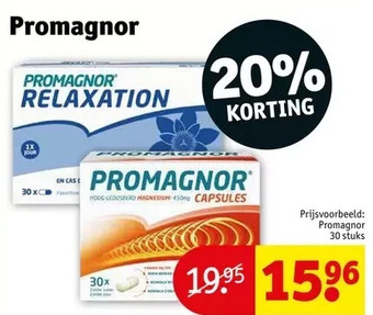 Kruidvat Promagnor aanbieding