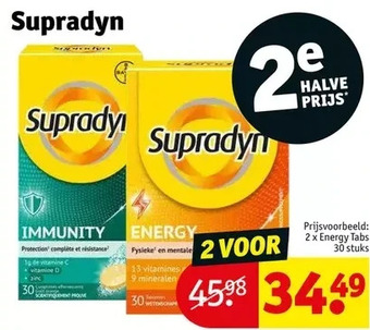 Kruidvat Supradyn aanbieding