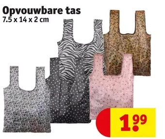 Kruidvat Opvouwbare tas aanbieding