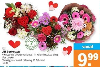 Albert Heijn Ah boeketten aanbieding