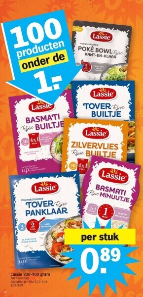 Lassie 200-400 gram