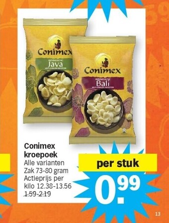 Albert Heijn Conimex kroepoek aanbieding